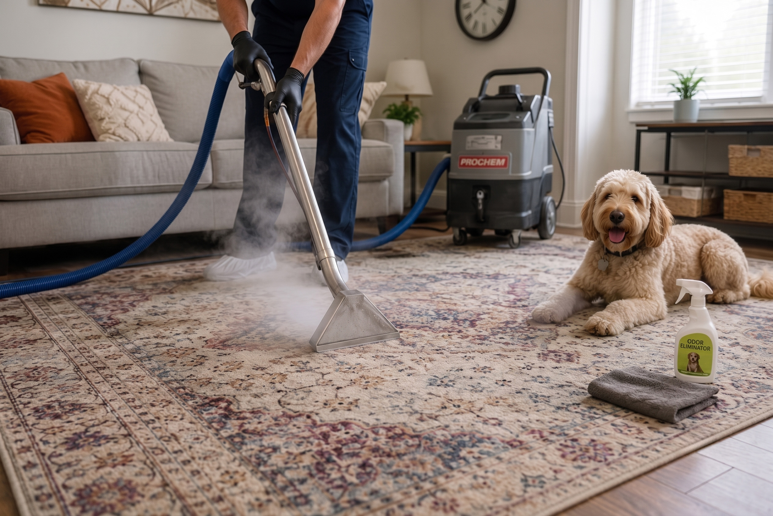 Pet Stains & Odors Service